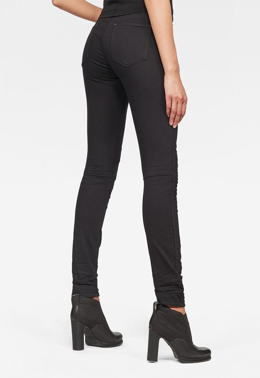 G-STAR - 5622 Mid skinny - black