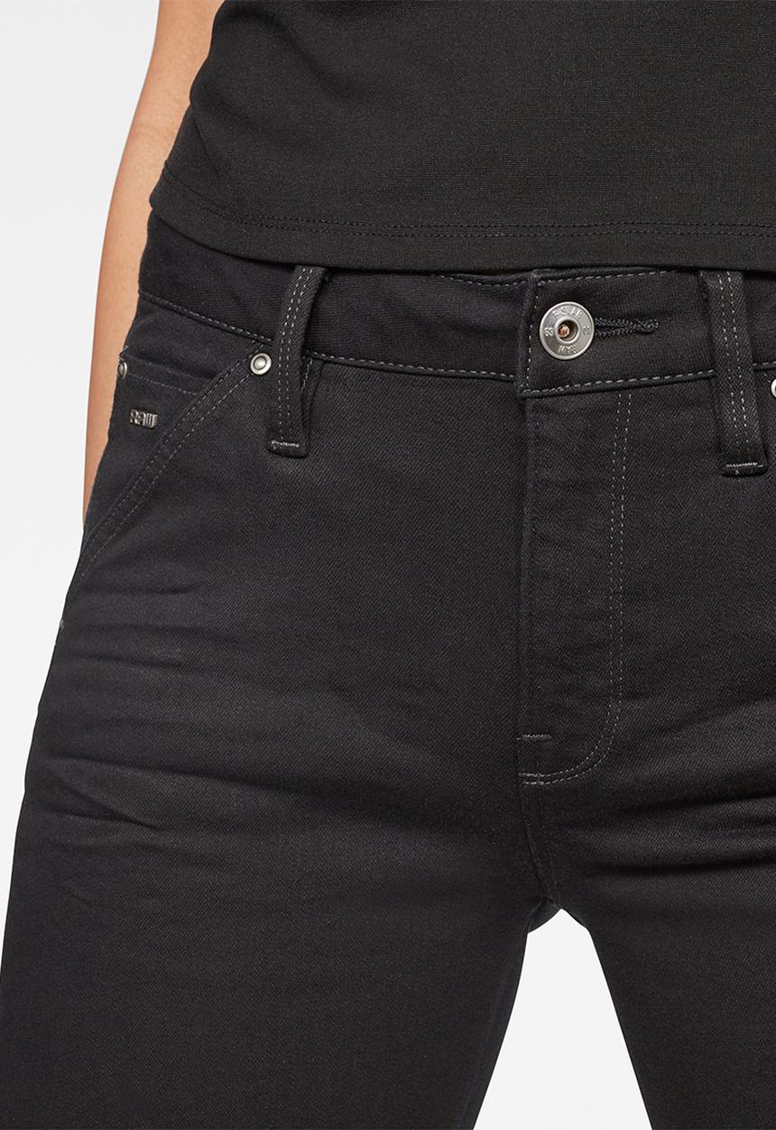 G-STAR - 5622 Mid skinny - black