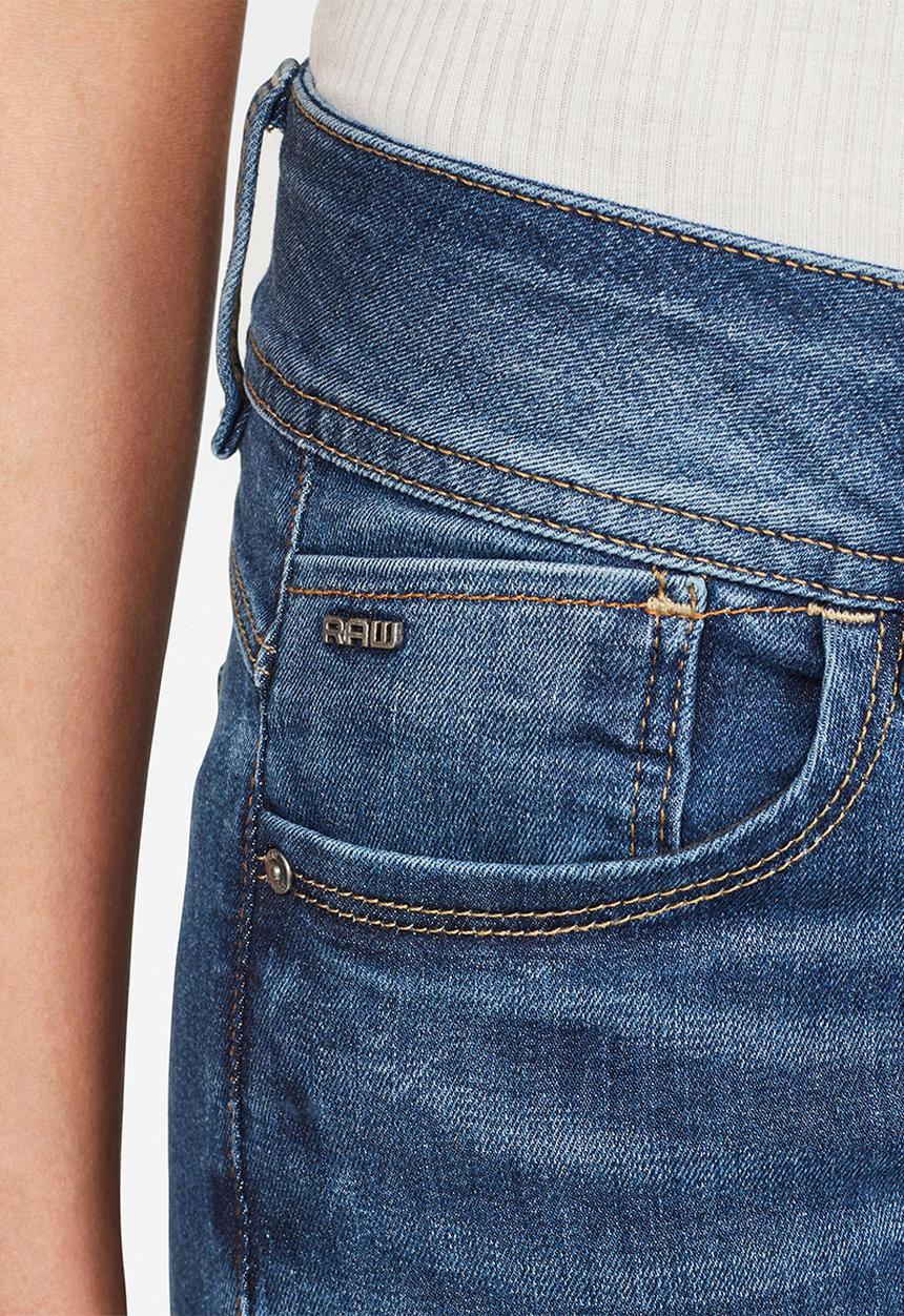 G-STAR - Lynn mid waist skinny - blue