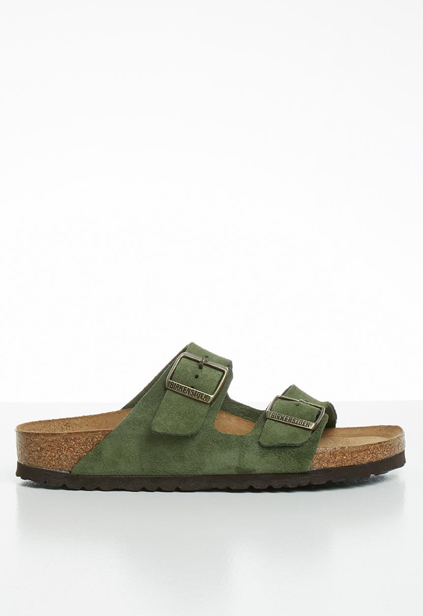Birkenstock - Arizona sfb suede leather - green