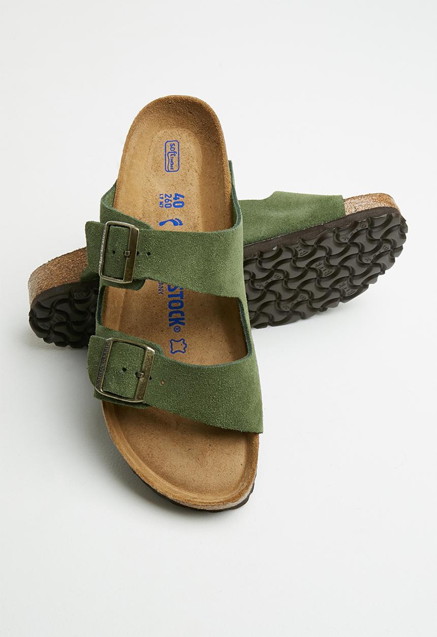 Birkenstock - Arizona sfb suede leather - green