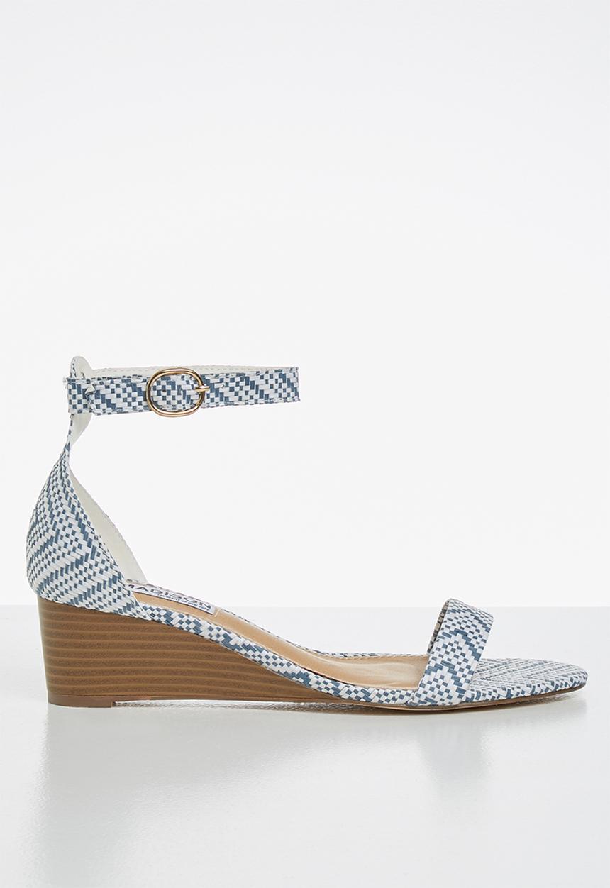 Madison® - Iliana wedge  - blue & white
