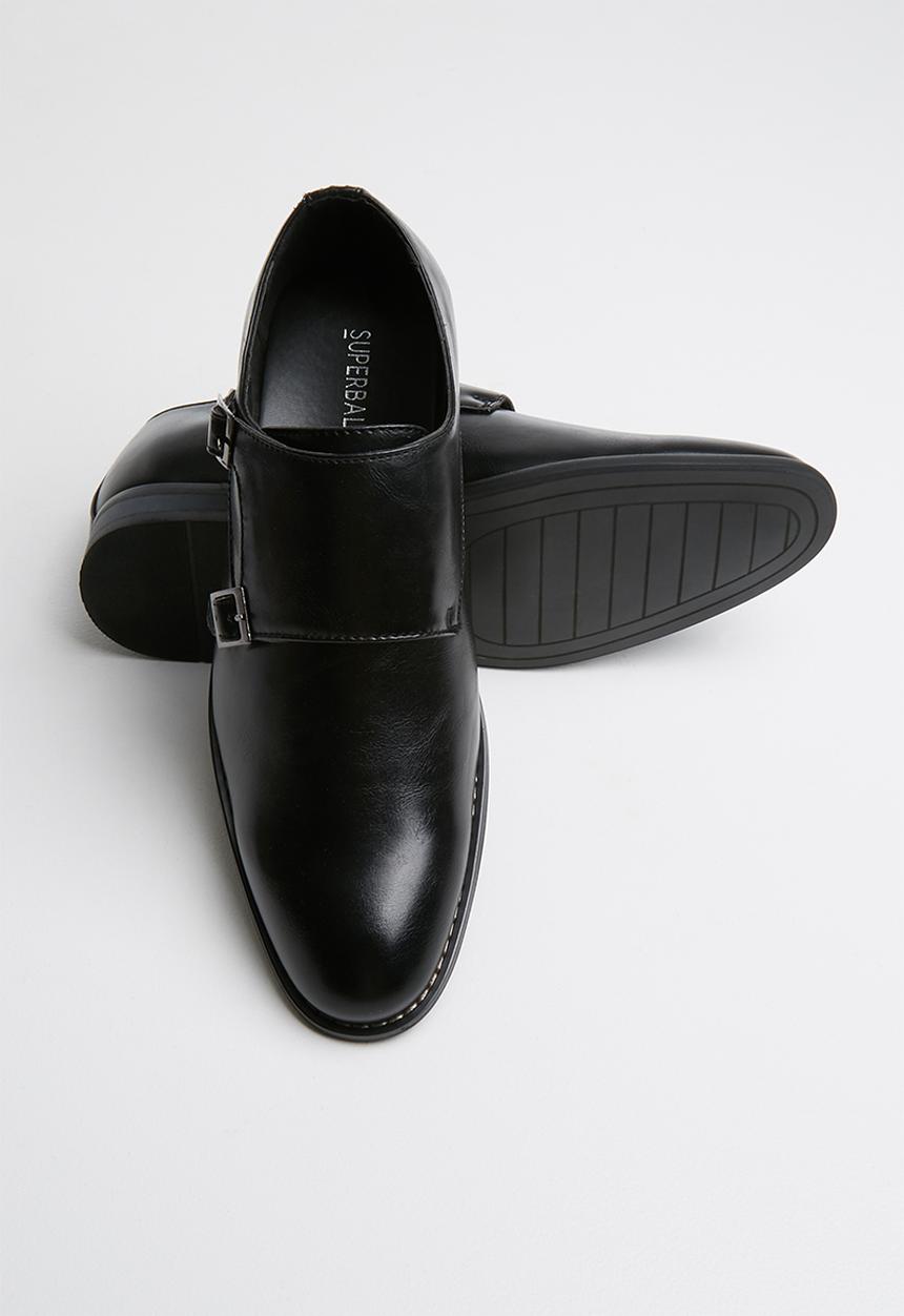 Superbalist - Jacob monk strap shoe - black