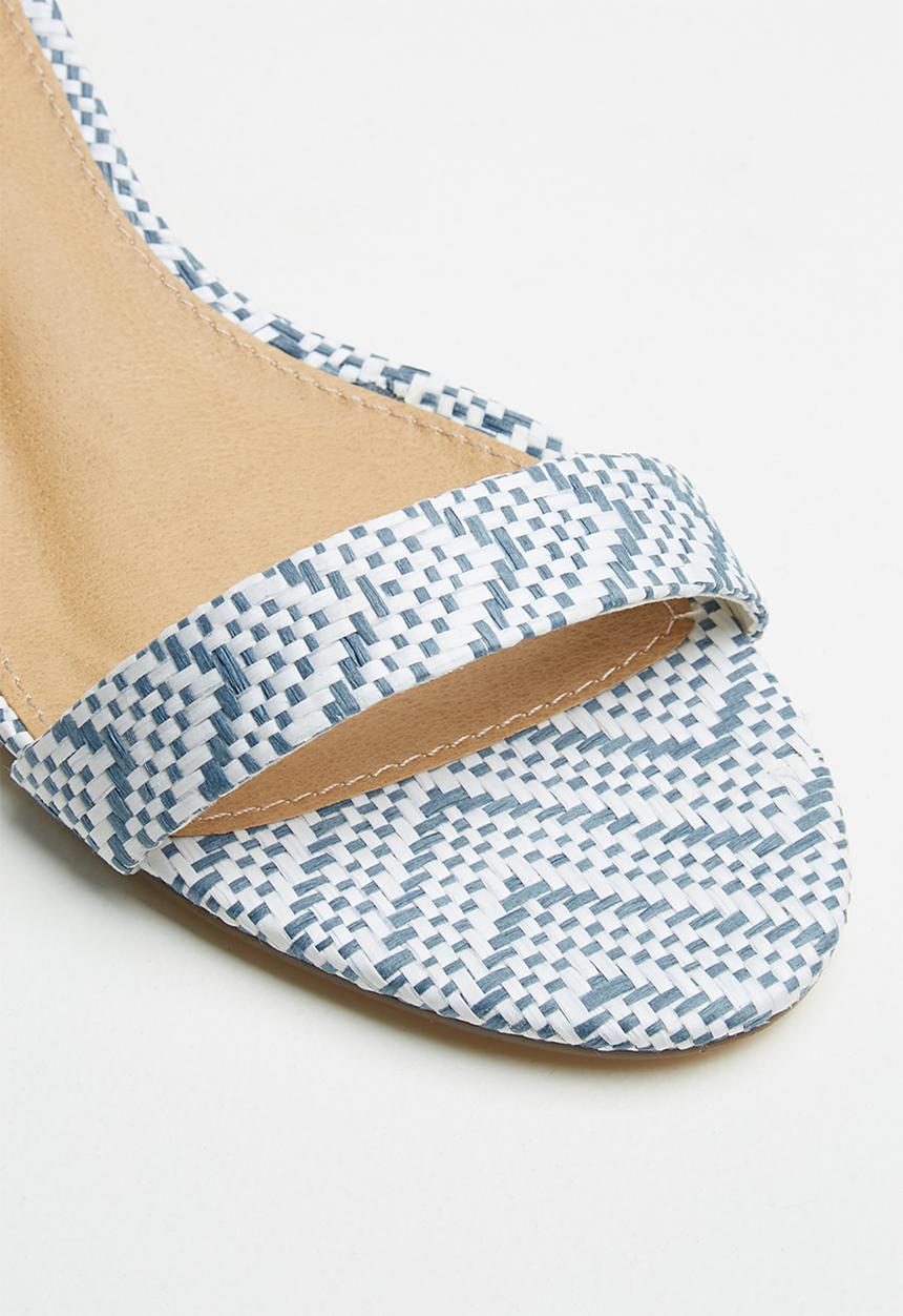 Madison® - Iliana wedge  - blue & white