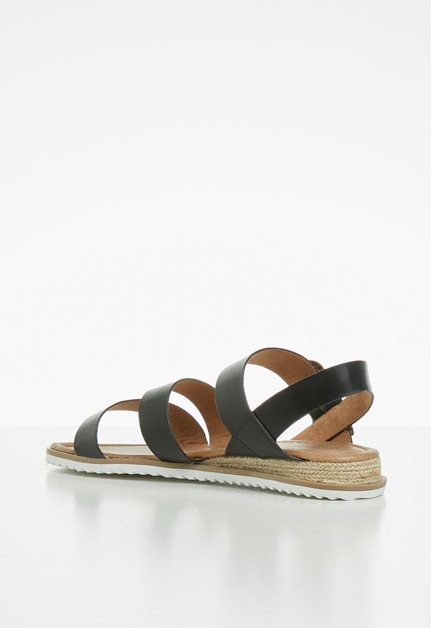 Call It Spring - Discaria sandal - black synthetic