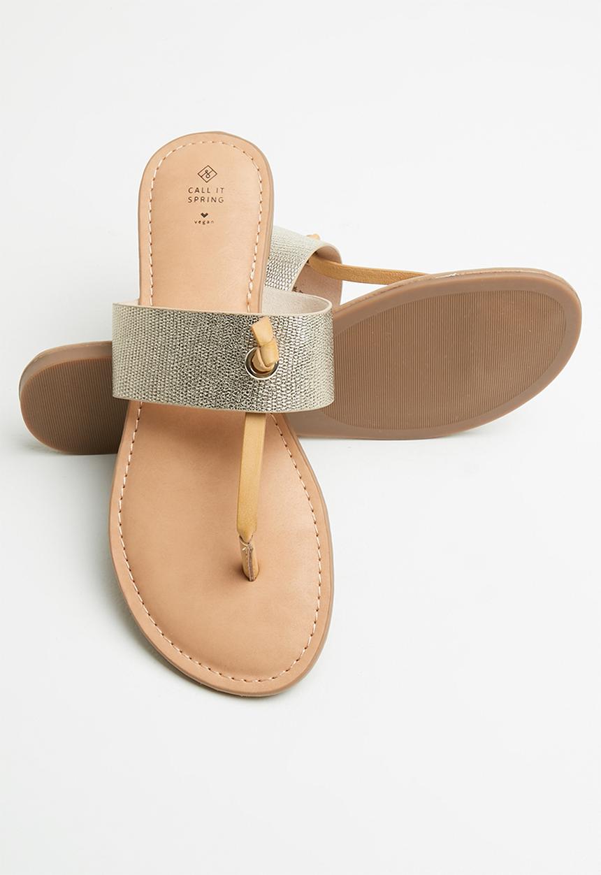 Call It Spring - Packardii sandal - champagne