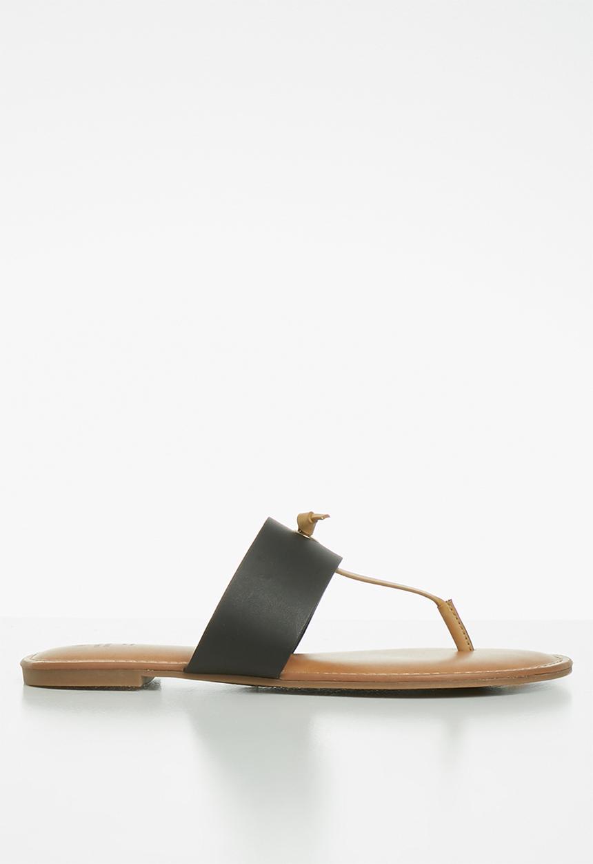 Call It Spring - Packardii sandal - black synthetic