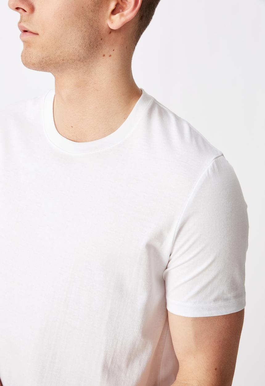 Factorie - Longline T-shirt - white