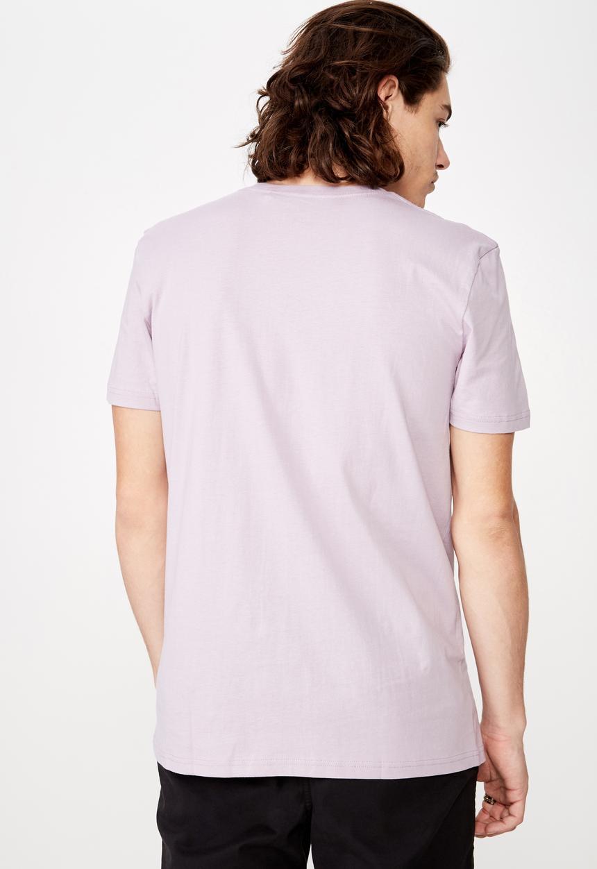 Factorie - Slim graphic T-shirt - purple 