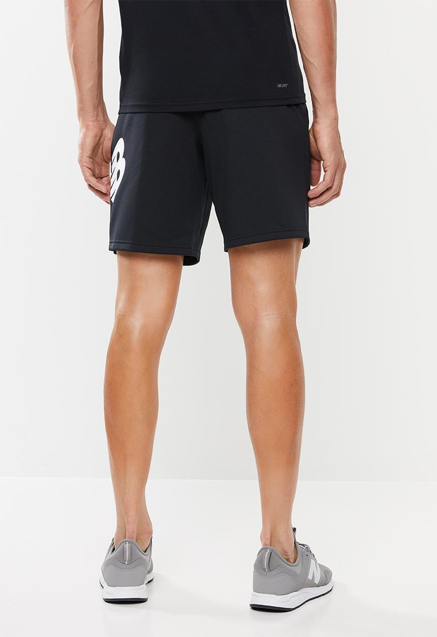 New Balance  - Tenacity fleece short - black