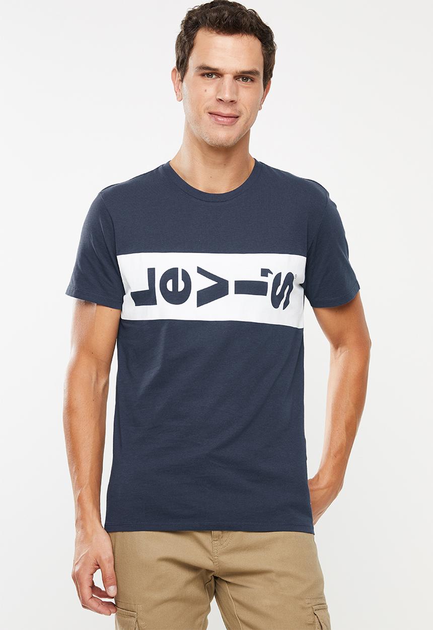 Levi’s® - Graphic short sleeve tee 2,0 - navy & white