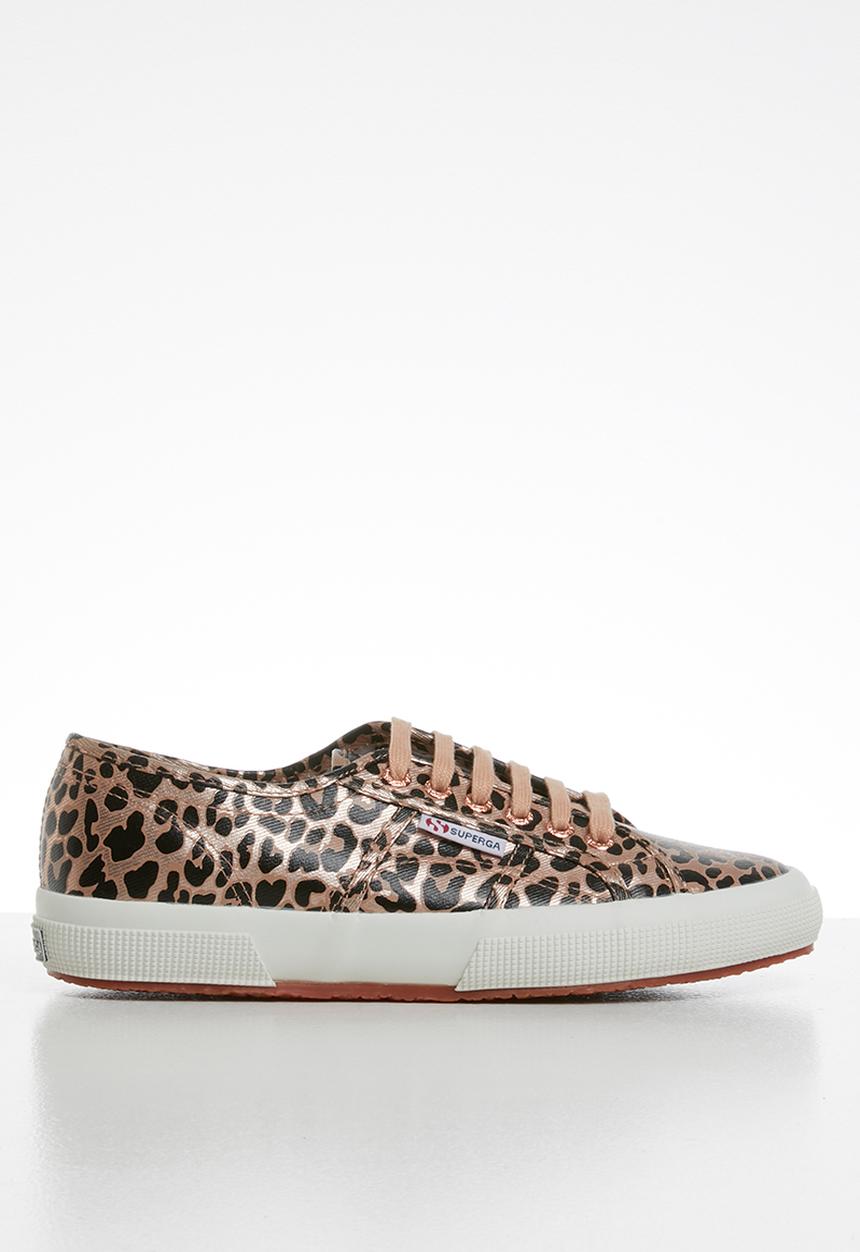 SUPERGA - 2750 animal metallic foil - rose gold