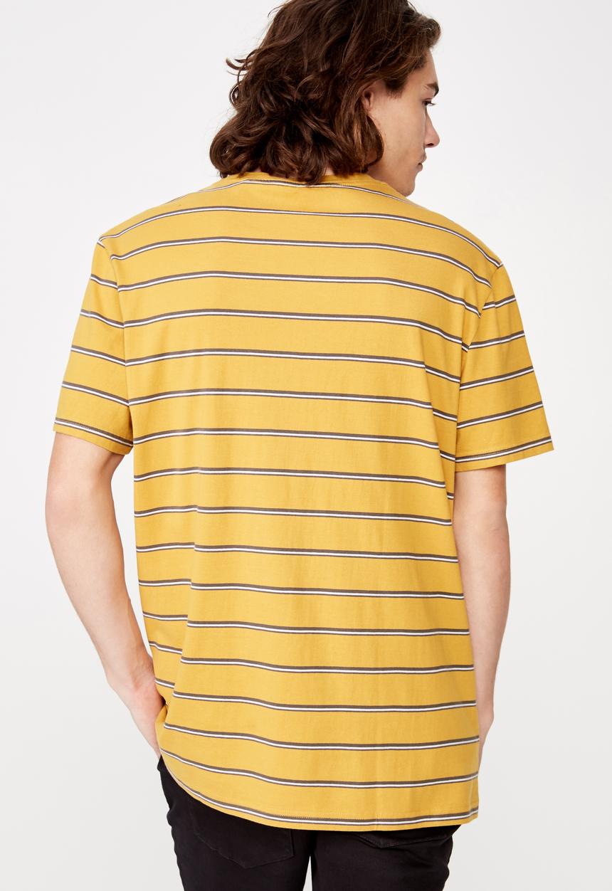 Factorie - Embroidered stripe T-shirt - multi