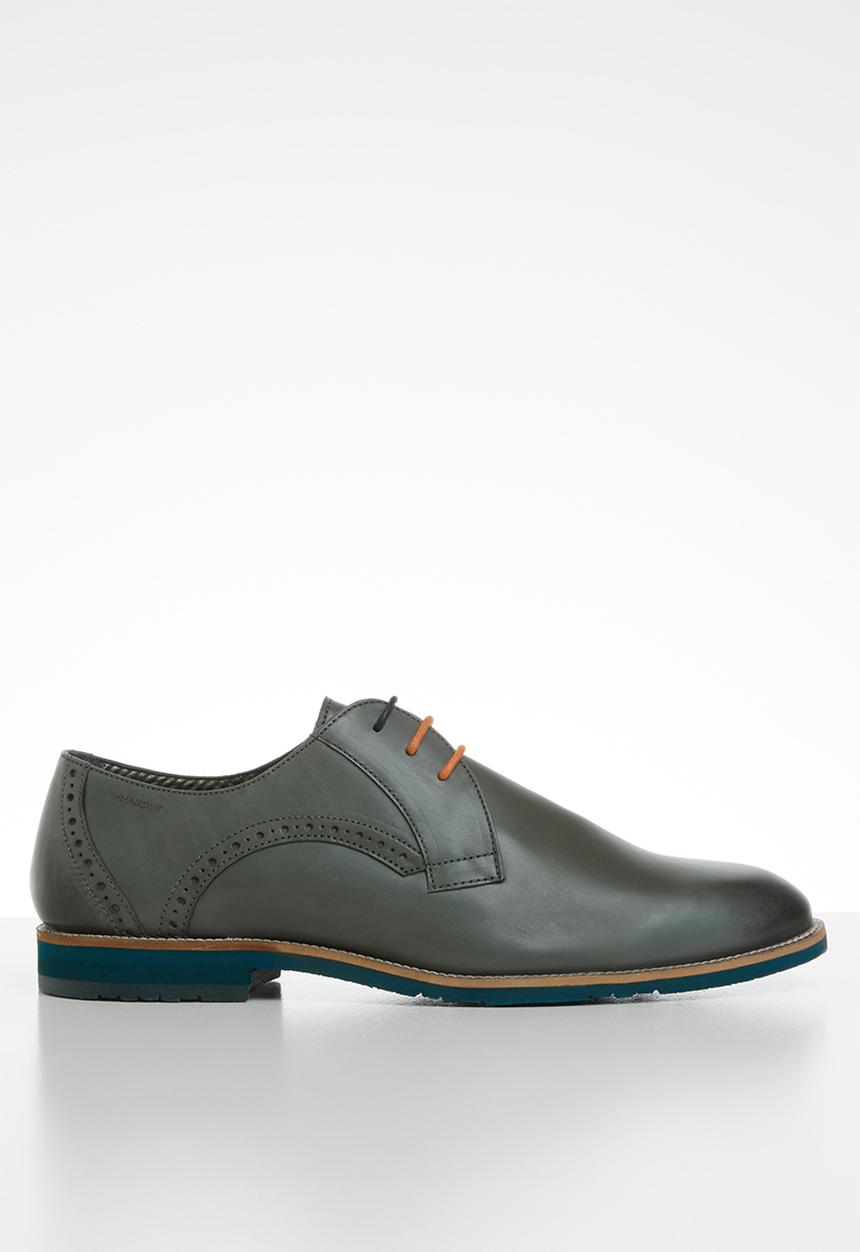 Pringle of Scotland - Tony lace-up derby - grey/green 
