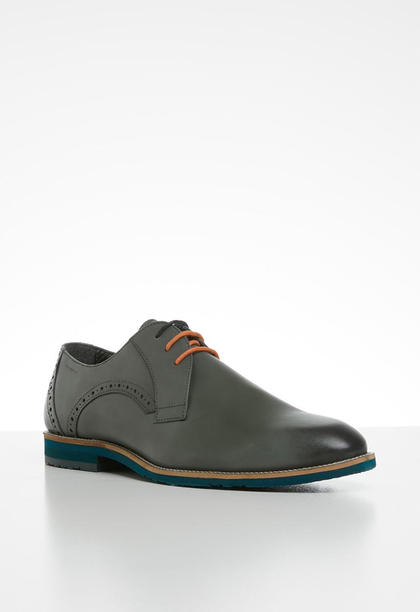 Pringle of Scotland - Tony lace-up derby - grey/green 