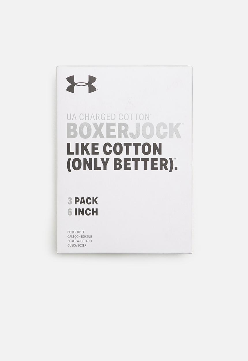 Under Armour - Charged cotton 6in 3 pack underwear - multi