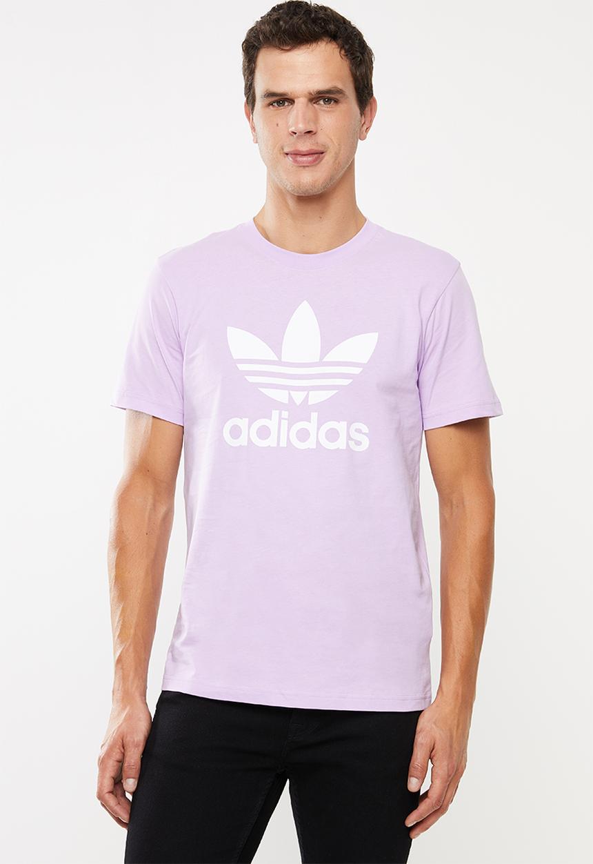 adidas Originals - Trefoil short sleeve tee - purple