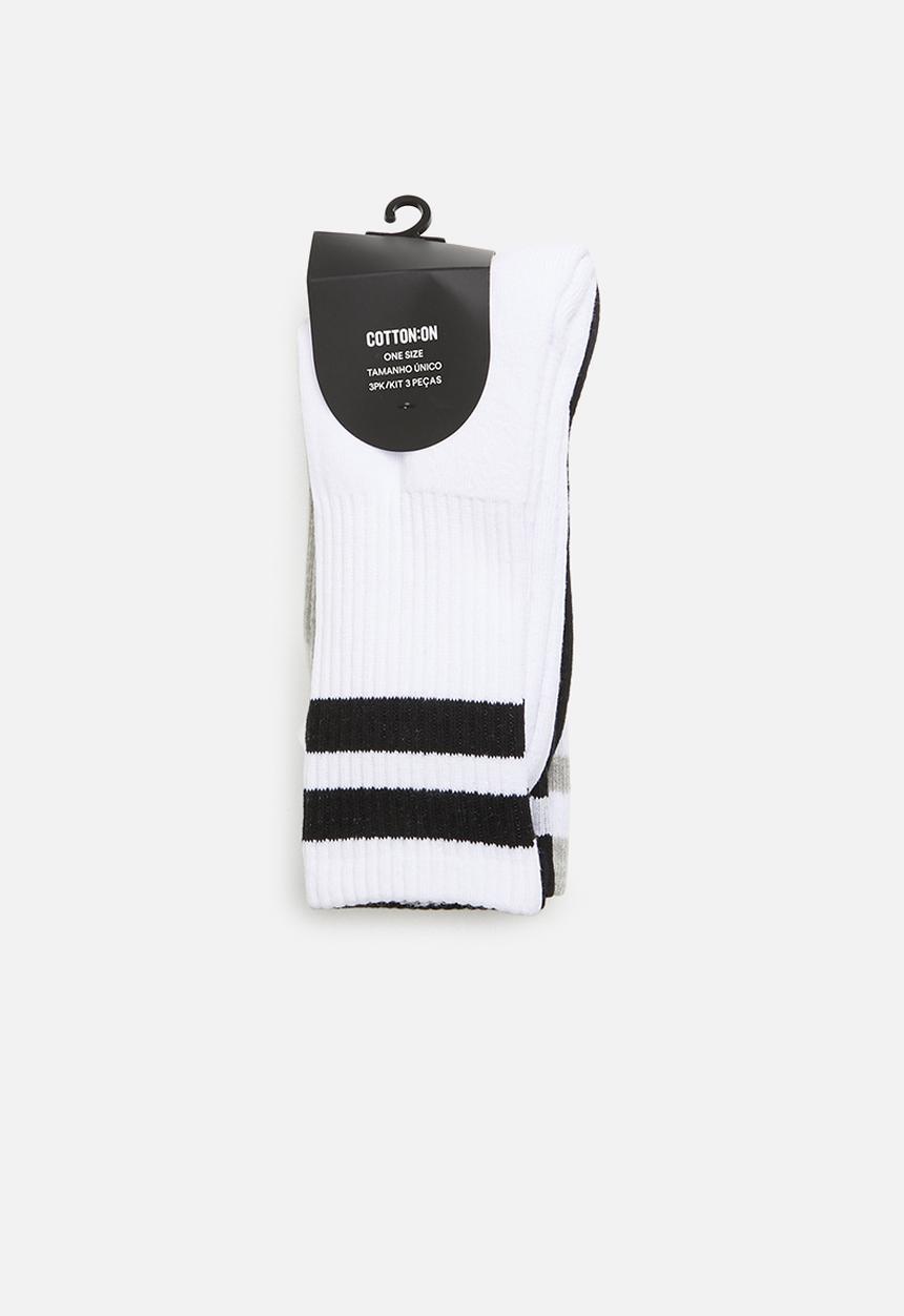 Cotton On - Active 3 pack socks - multi