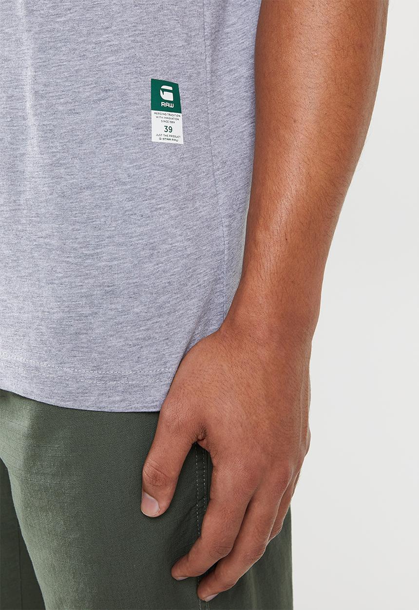 G-STAR - Ringer  T-shirt - grey