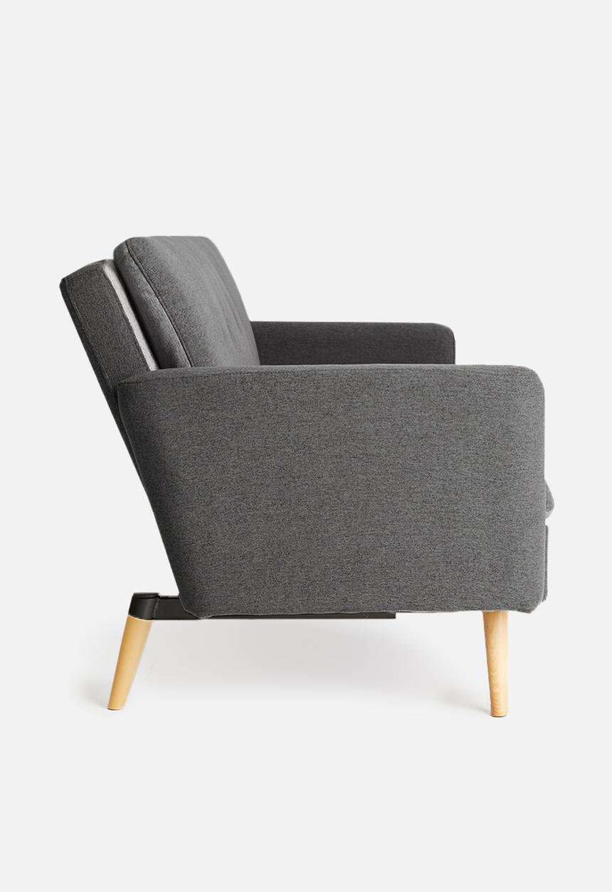 Sixth Floor - Finn sleeper couch - dark grey