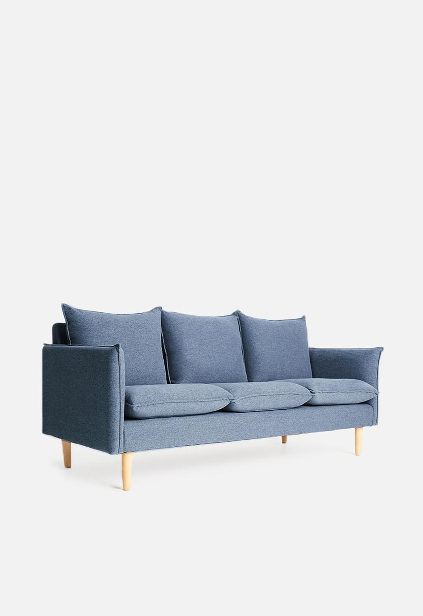 Sixth Floor - Hector 3-seater sofa - navy