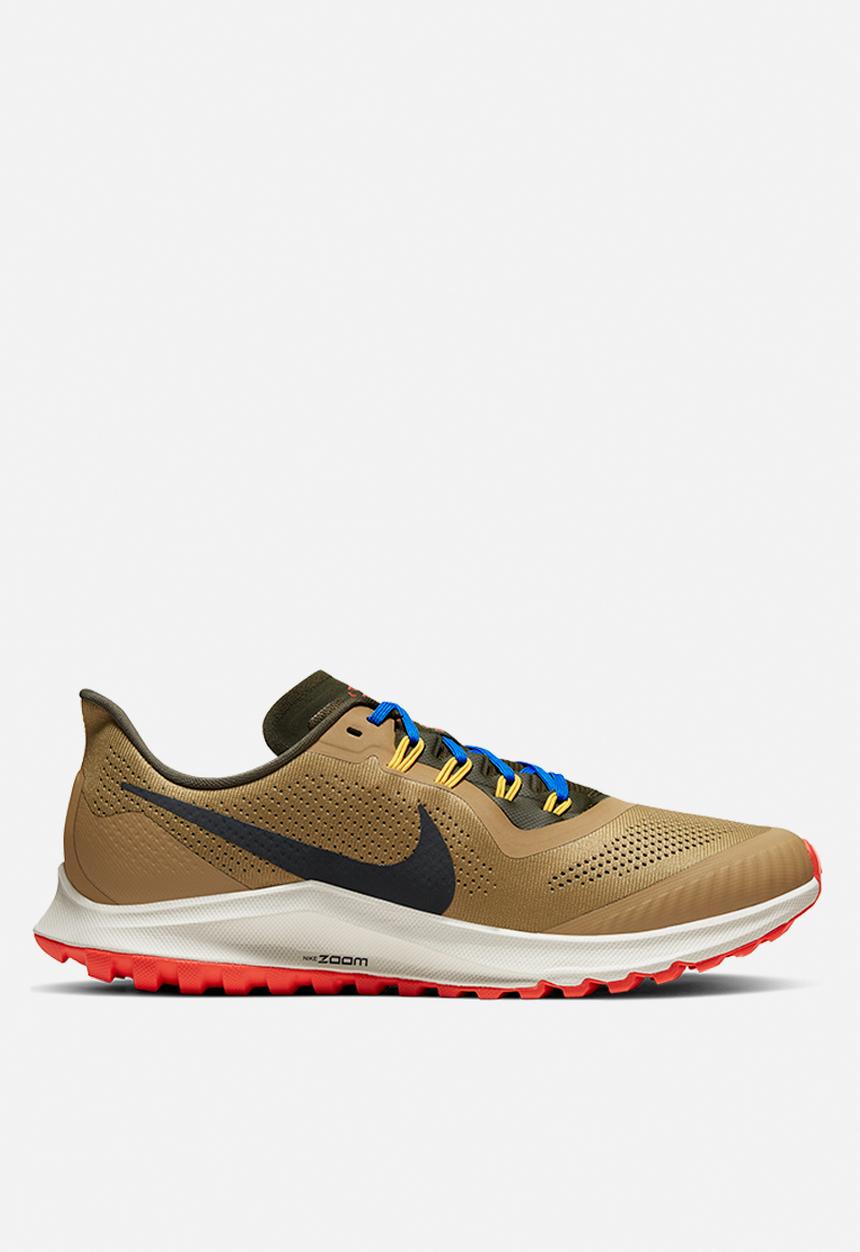 Nike - Air Zoom Pegasus 36 trail - beechtree / off noir-cargo khaki
