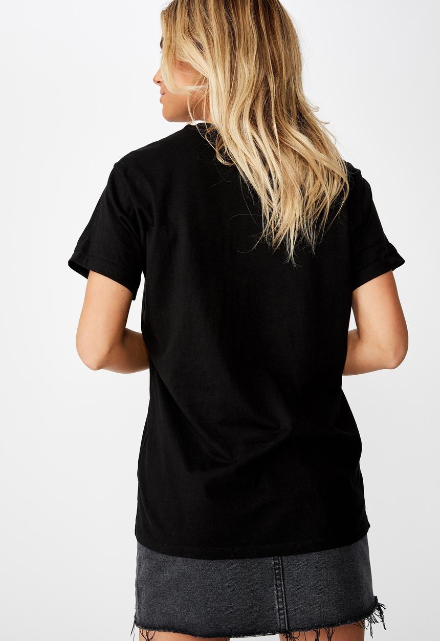 Cotton On - Classic flashdance poster tee  - black