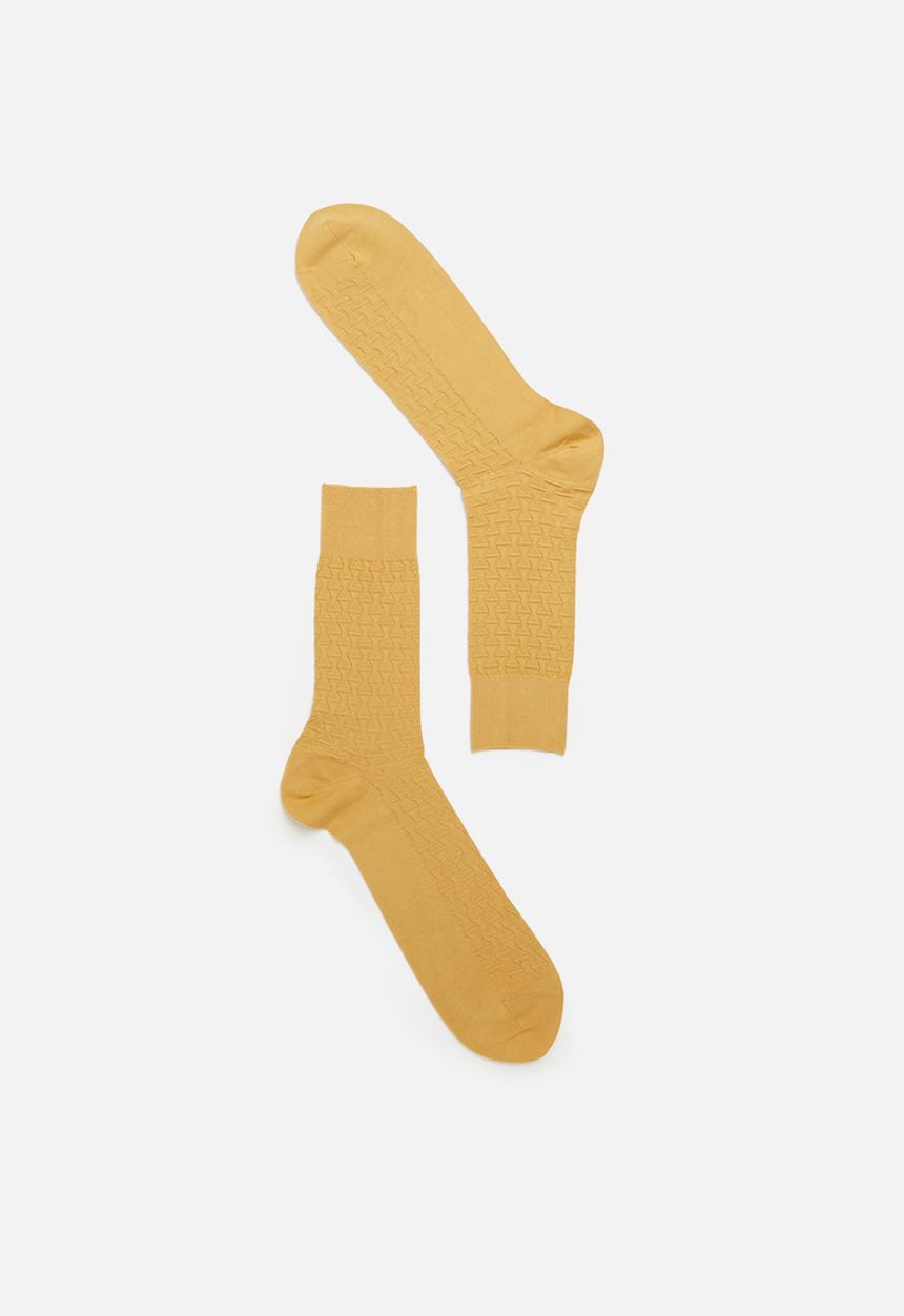 Falke - Falke rhinoceros sock - yellow