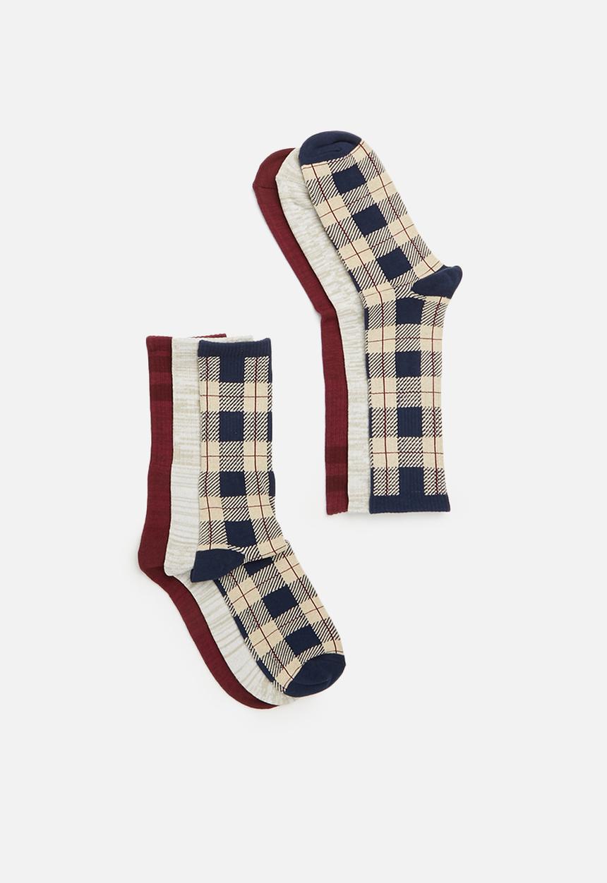 Cotton On - Active 3 pack socks - multi