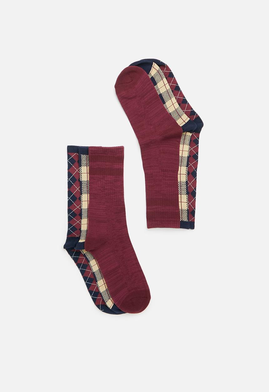 Cotton On - Active 3 pack socks - multi