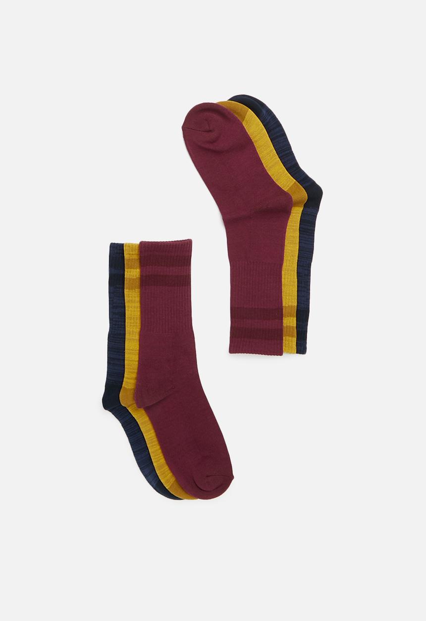 Cotton On - Active 3 pack socks - multi