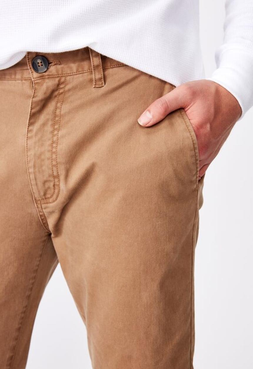 Cotton On - Skinny stretch chino - tan 