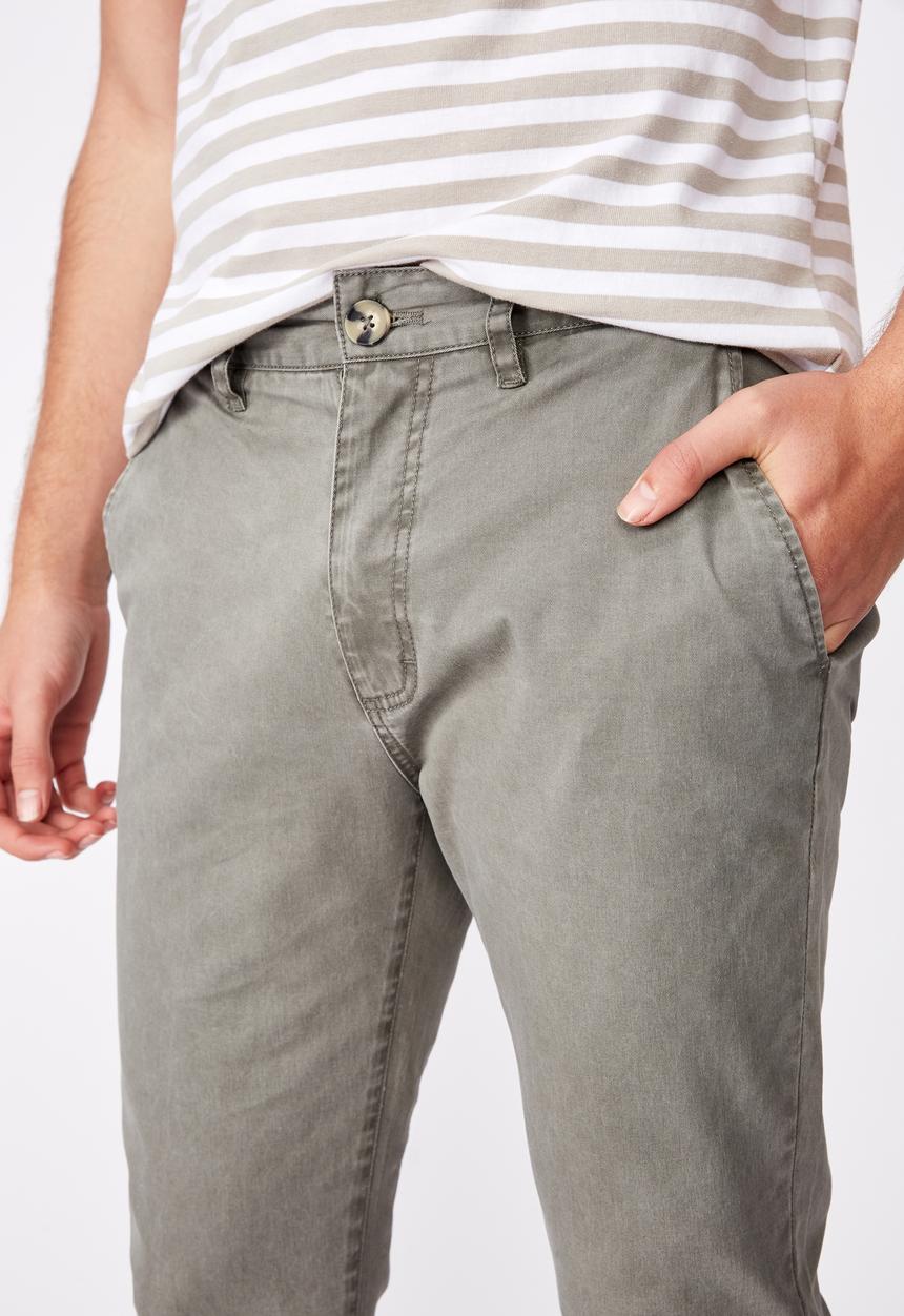 Cotton On - Skinny stretch chino - grey