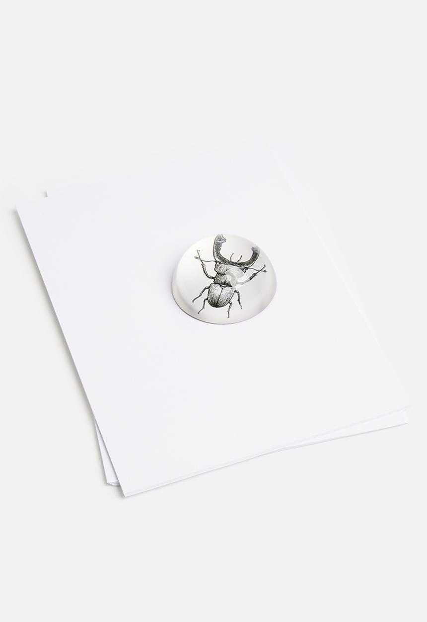 H&S - Glass paperweight - insect