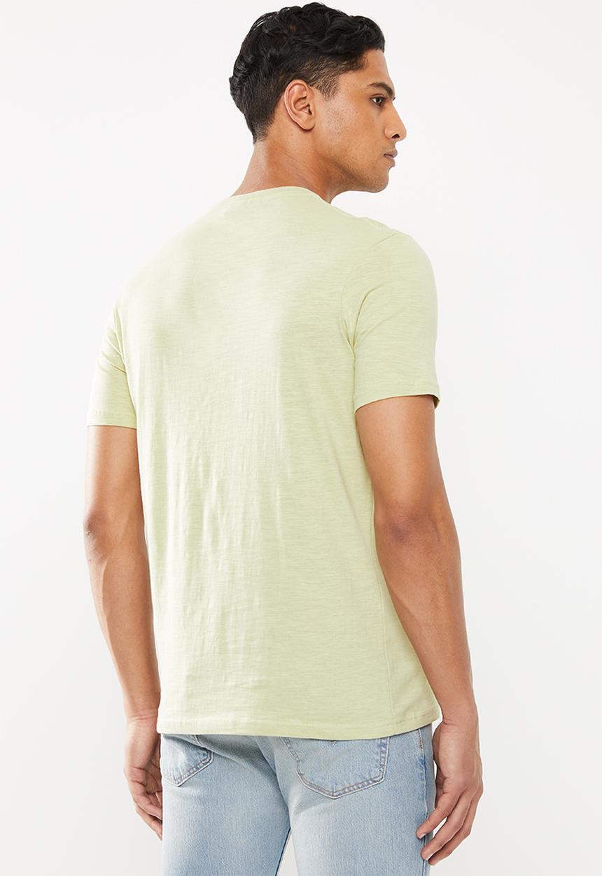 Cotton On - LA spring/summer Tbar text T-shirt - green