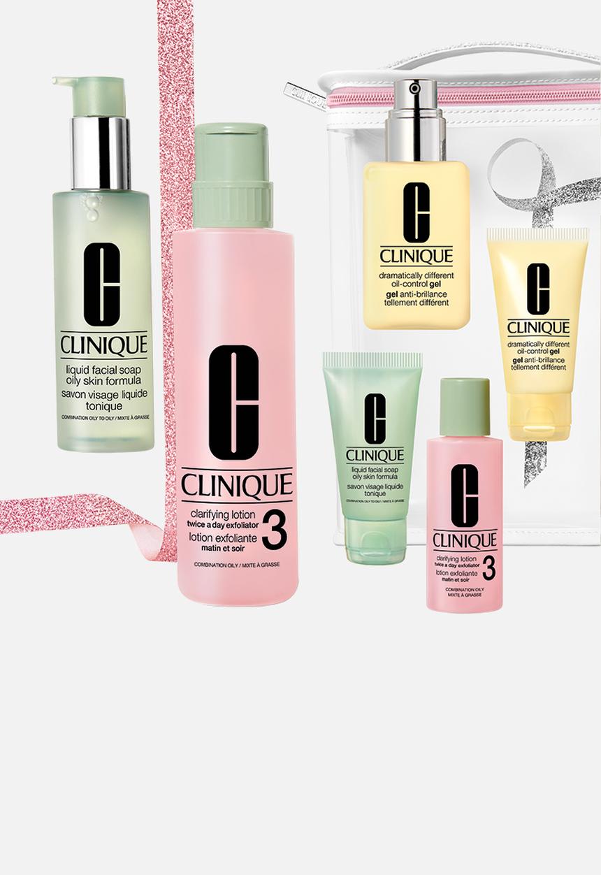 Clinique - Great skin, anywhere dramatically different™ oil control gel + iii and iv
