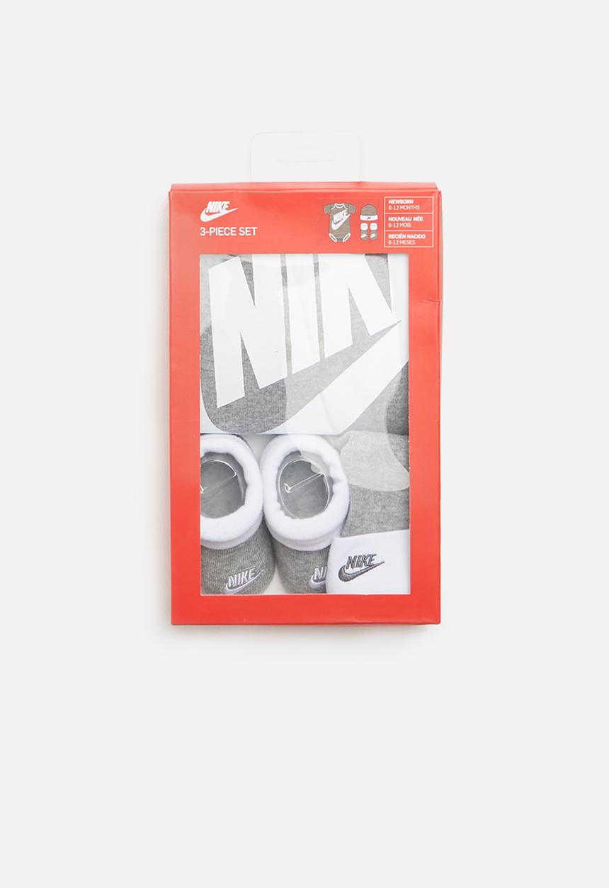 Nike - Futura logo box set - grey & white 