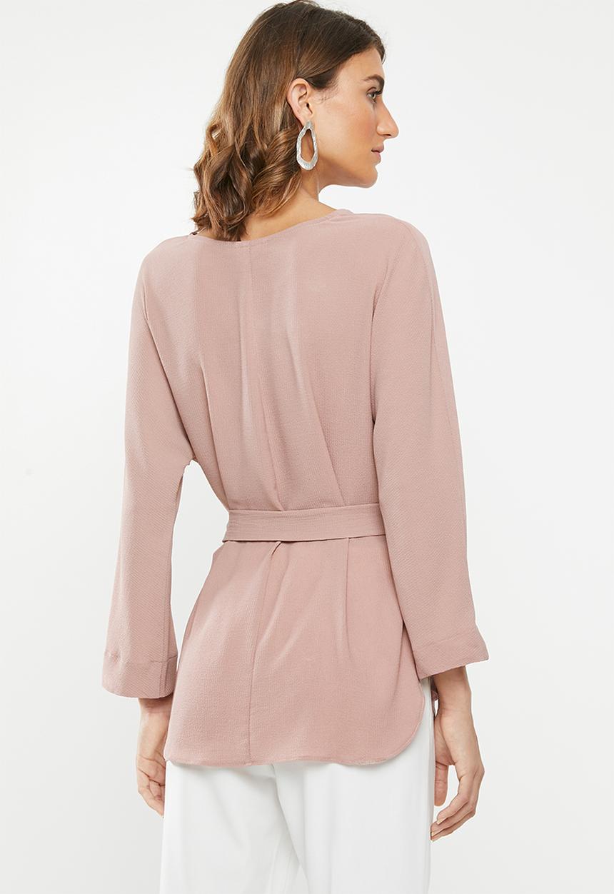 edit - Long sleeve tunic - pink