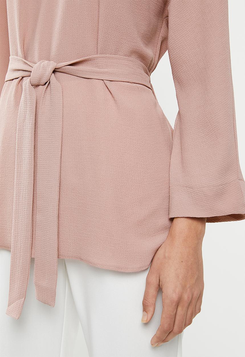 edit - Long sleeve tunic - pink