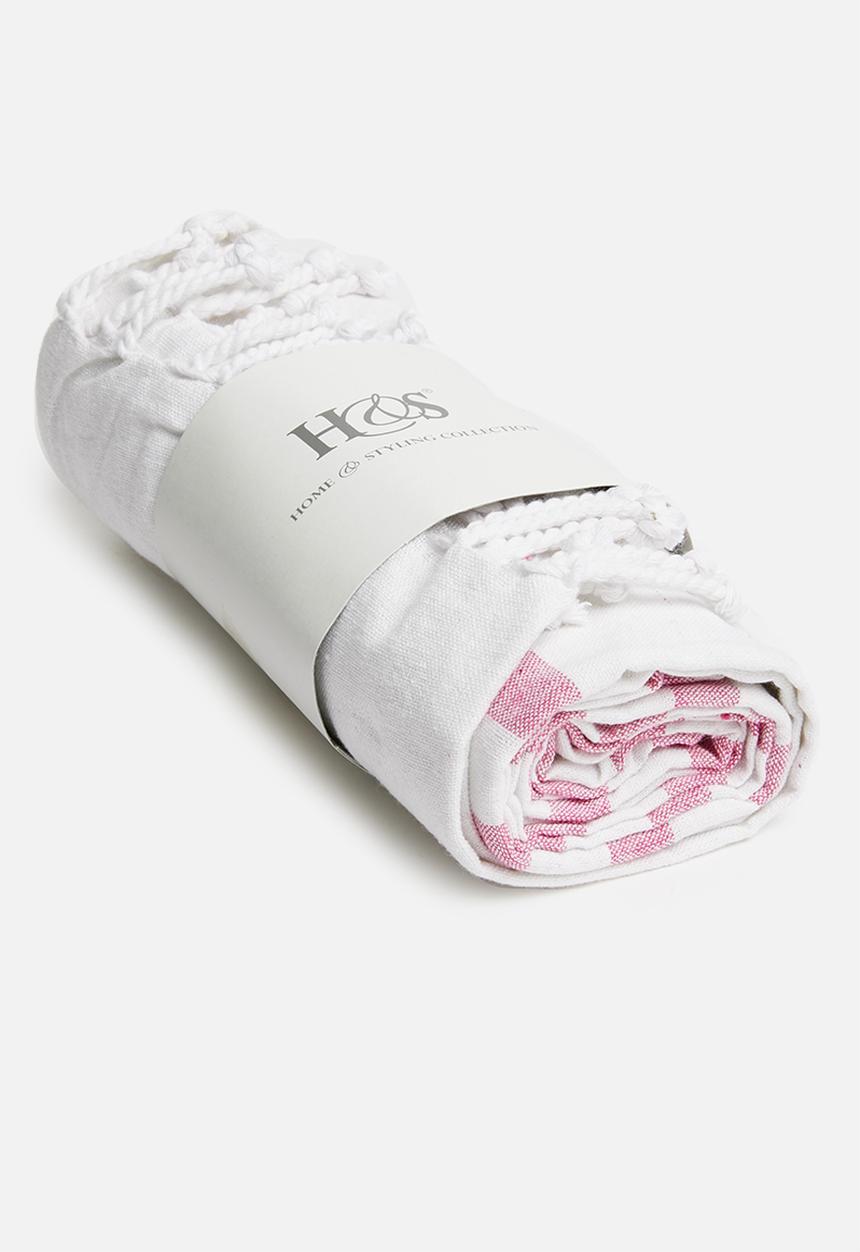 H&S - Hammam cotton towel - fuchsia