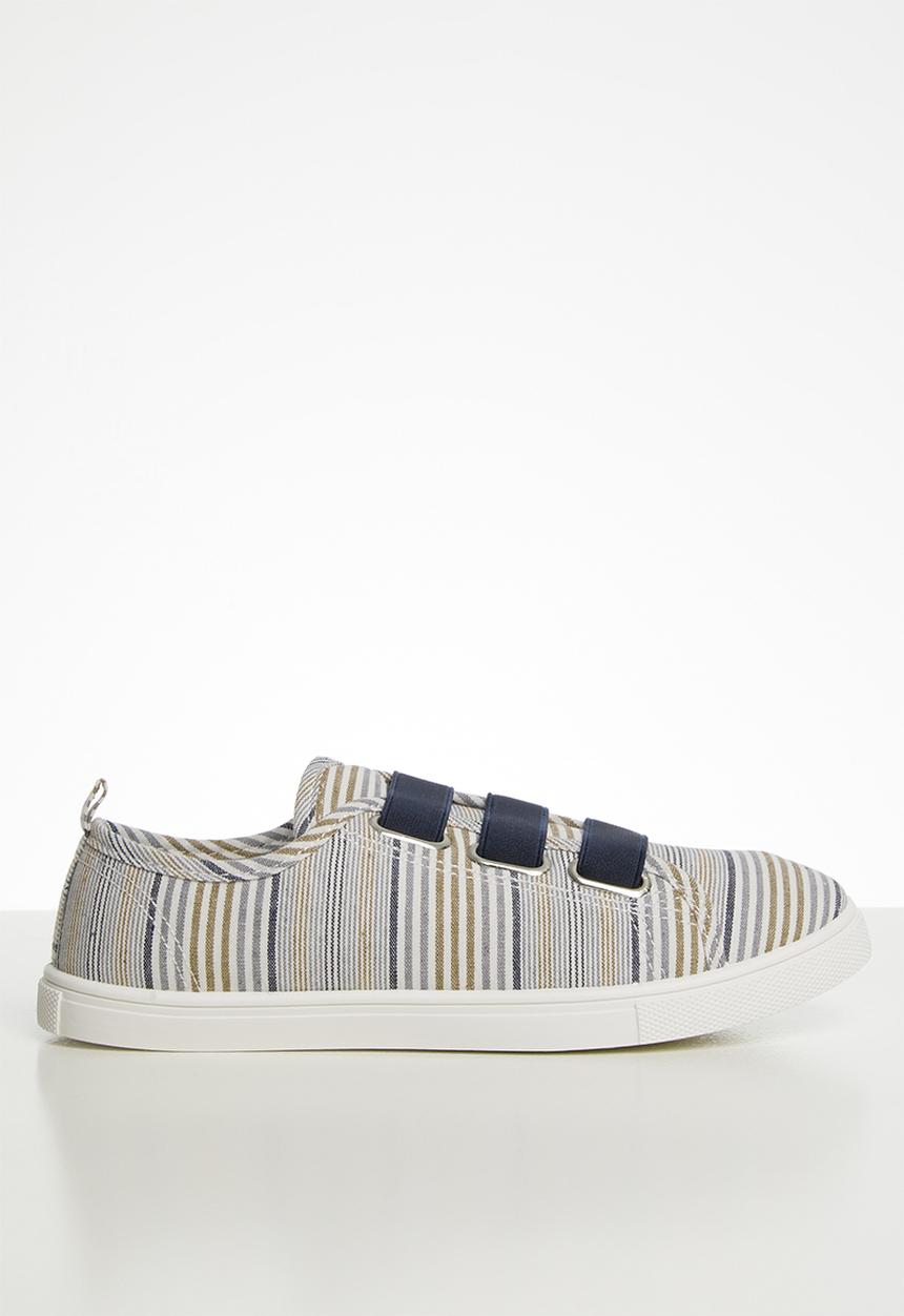 Cotton On - Olsen elastic slip on sneakers - blue