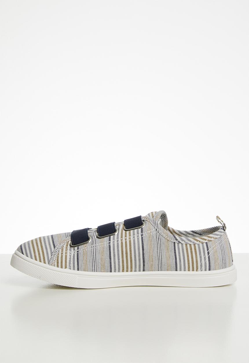 Cotton On - Olsen elastic slip on sneakers - blue