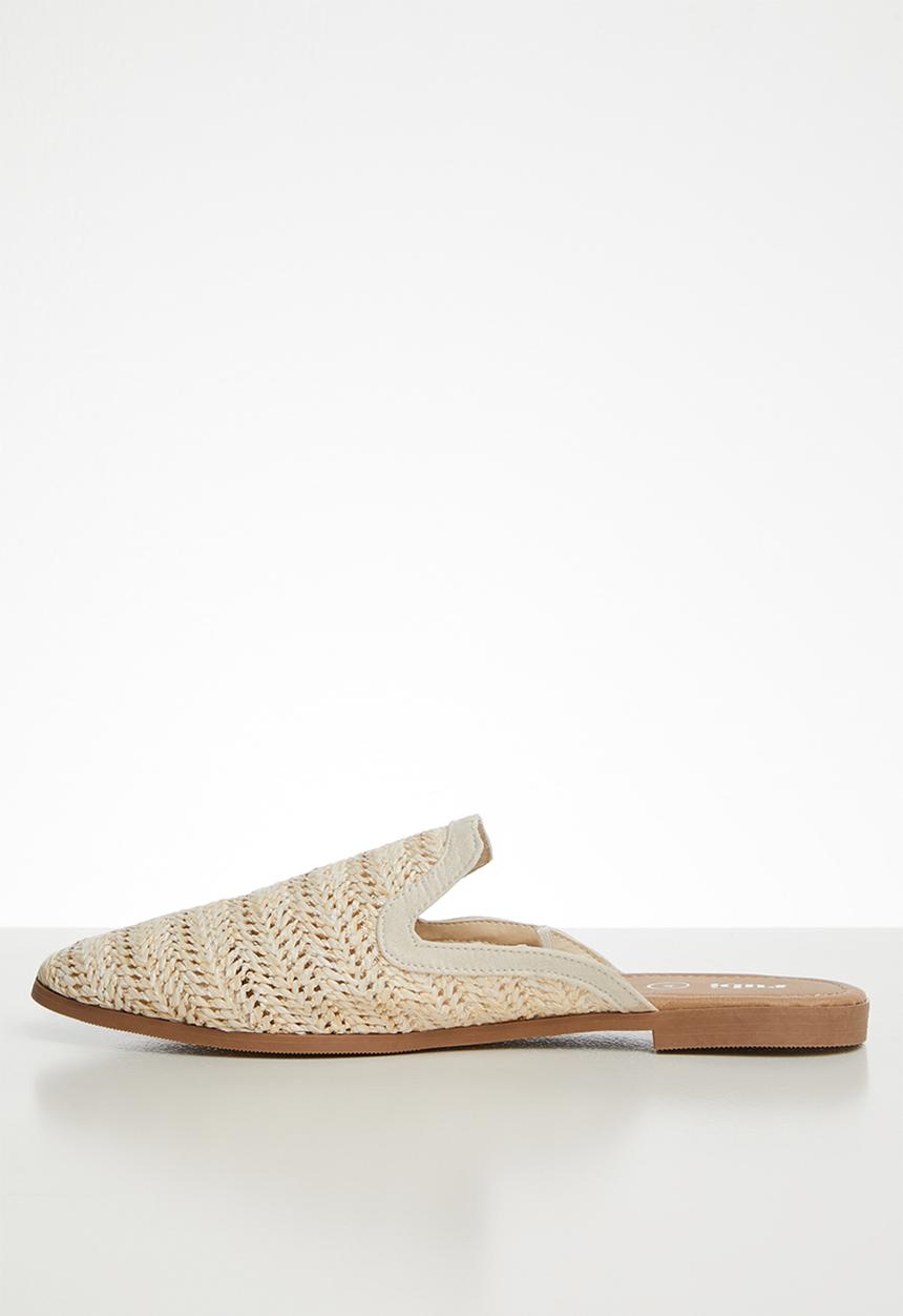 Cotton On - Shade raffia mule - beige 