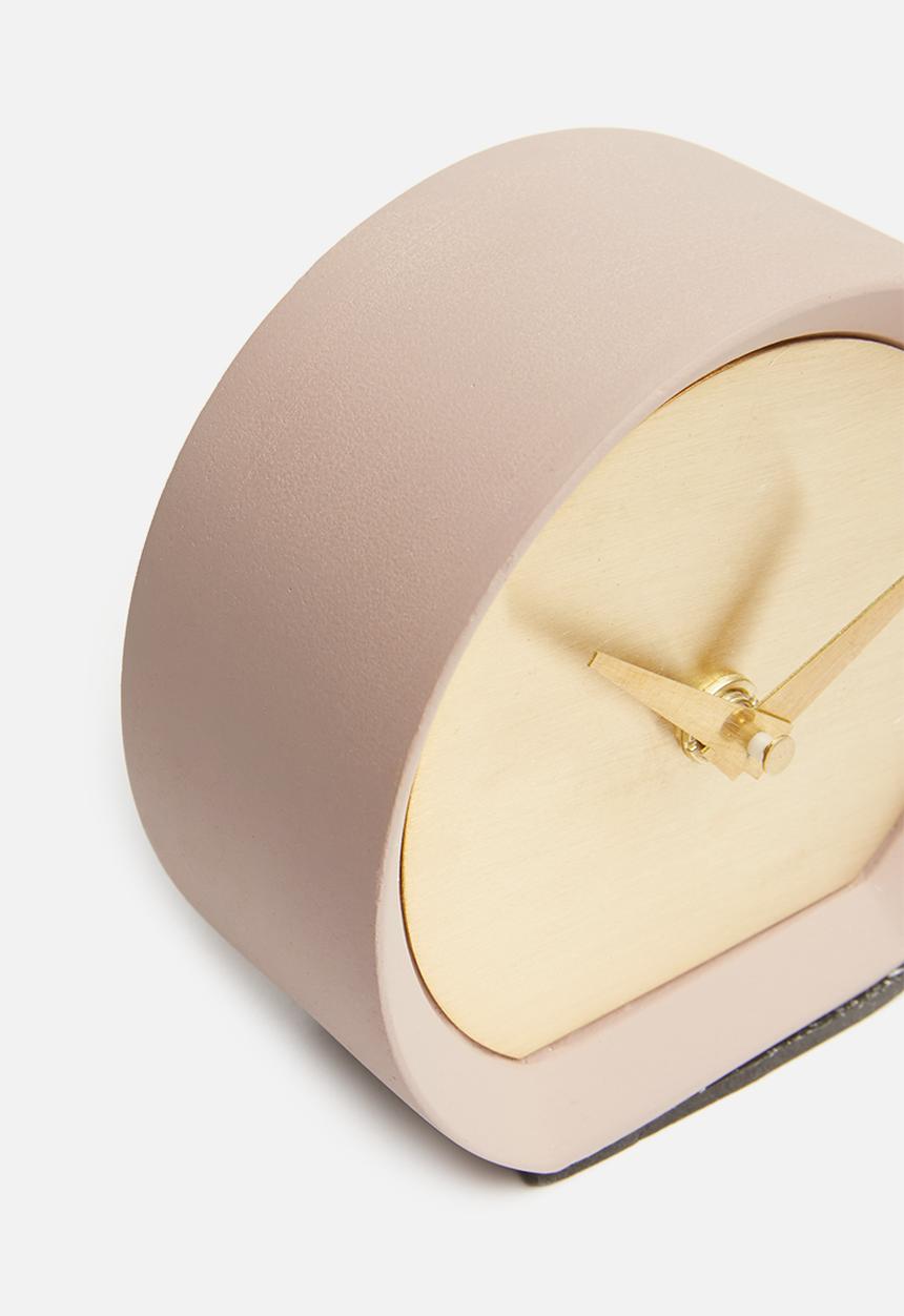 Sixth Floor - Desk clock - pink
