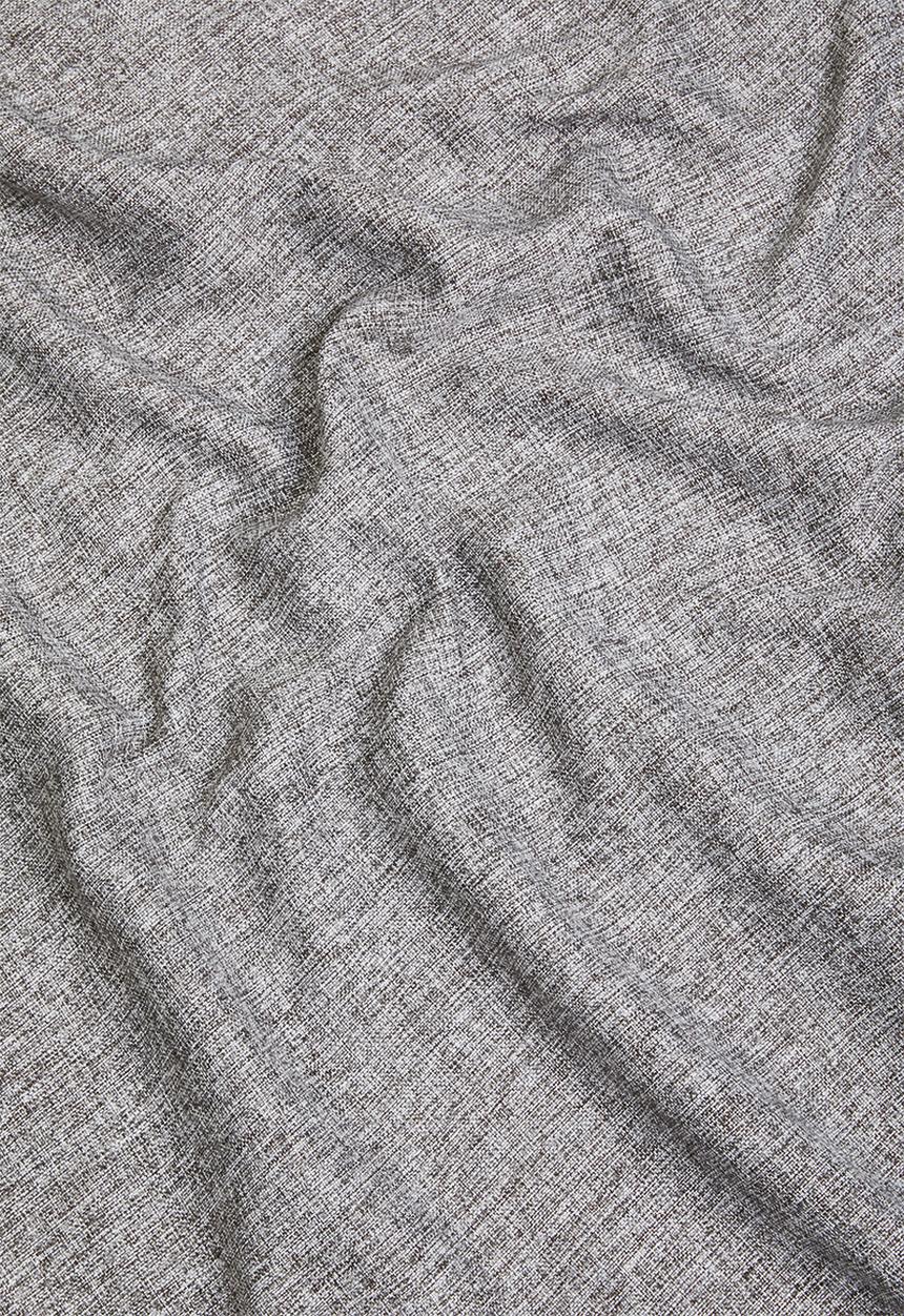 Sheraton Textiles - Manhattan taped curtain - charcoal melange