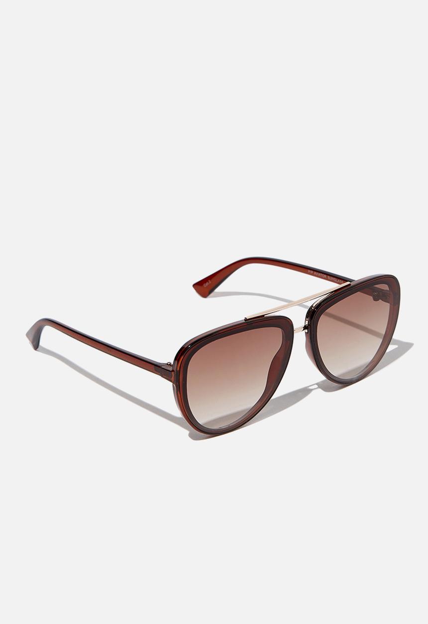 Cotton On - Pip aviator sunglasses - brown