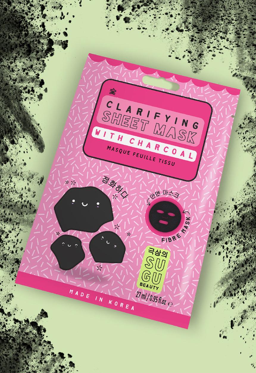 SUGU - Charcoal sheet mask