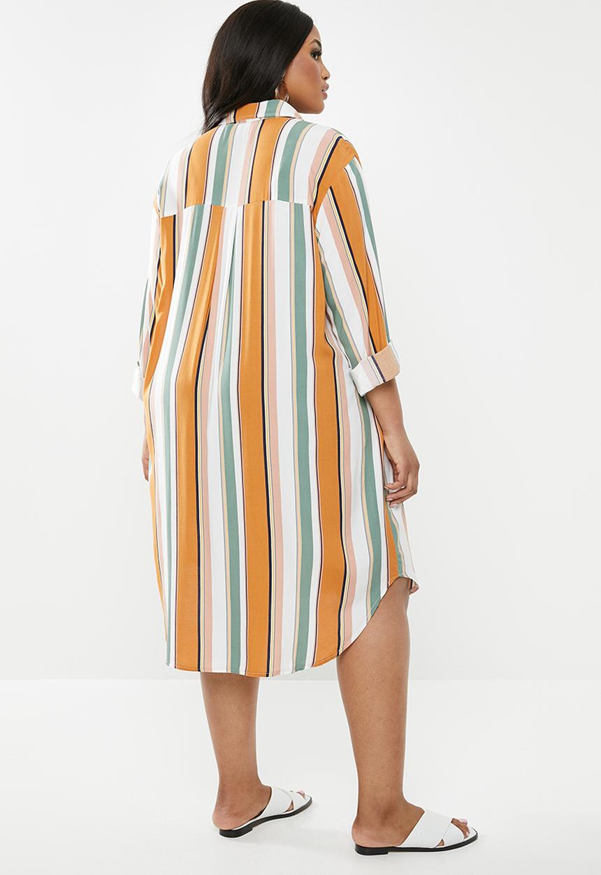 Superbalist - Soft shirt dress - multi