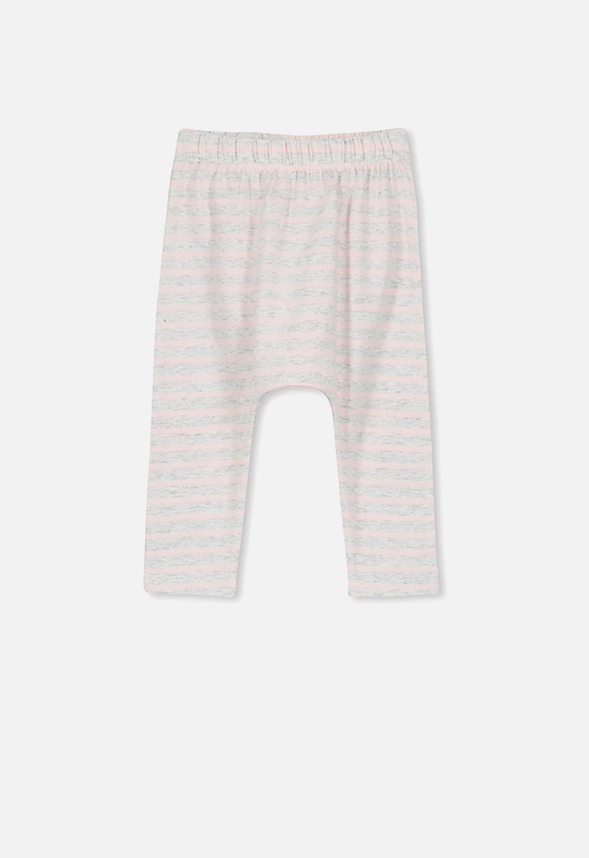 Cotton On - The legging - grey & pink 