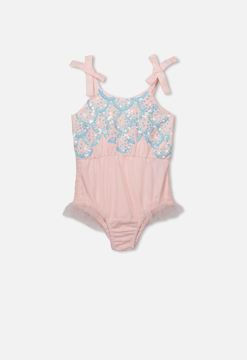 Cotton On - Princess playsuit - pink & blue 